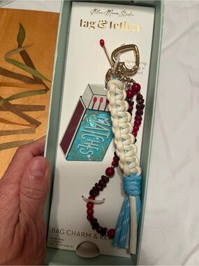 Blue Moon bag charm